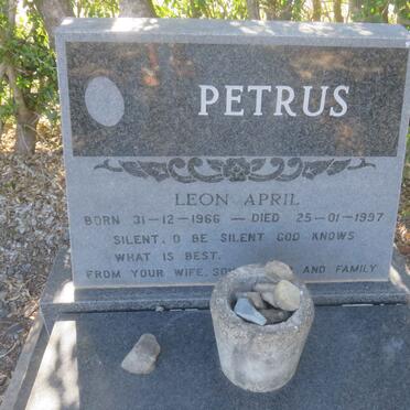 PETRUS Leon April 1966-1997