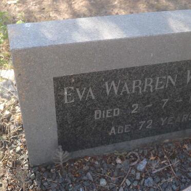 WRIGHT Eva Warren -1929