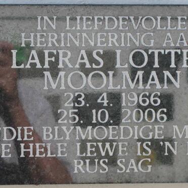 MOOLMAN Lafras Lotter 1966-2006