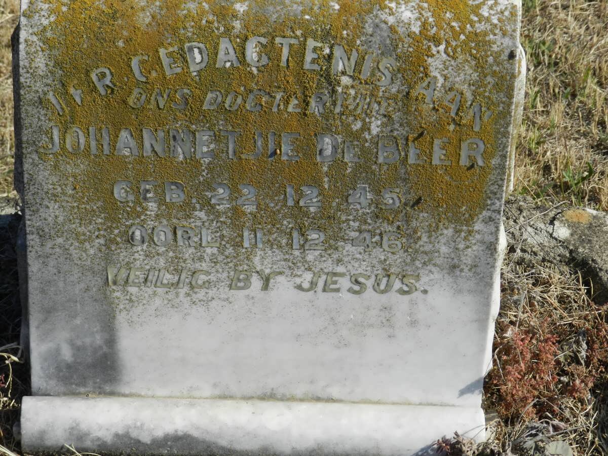 BEER Johannetjie, de 1945-1946