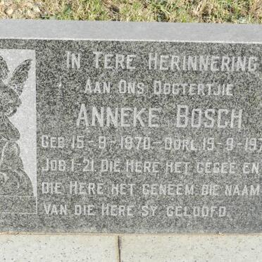 BOSCH Anneke 1970-1970