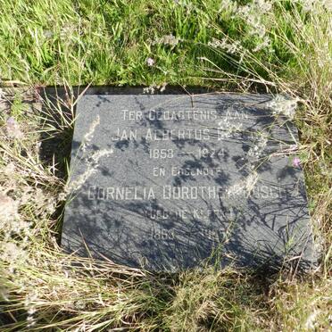 BUSCH Jan Albertus 1858-1924 &amp; Cornelia Dorothea DE KLERK 1863-1955