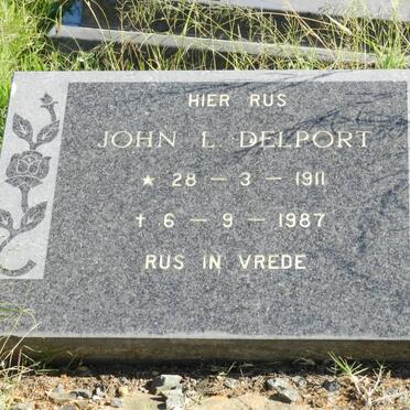 DELPORT John L. 1911-1987
