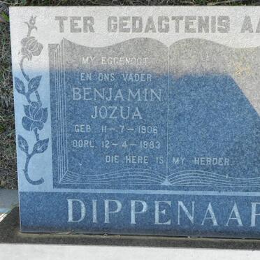 DIPPENAAR Benjamin Jozua 1906-1983