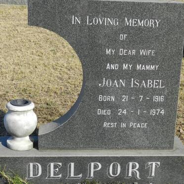 DELPORT Joan Isabel 1916-1974