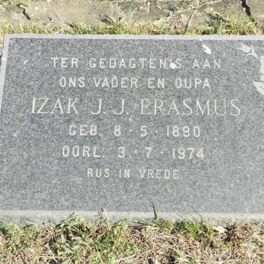 ERASMUS Izak J.J. 1890-1974