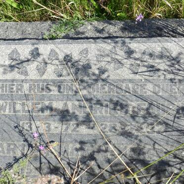 FOURIE Willem Andries 1872-1932 &amp; Martha Maria