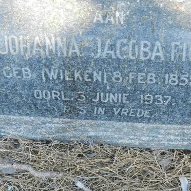 FICK Johanna Jacoba nee WILKEN 1855-1937