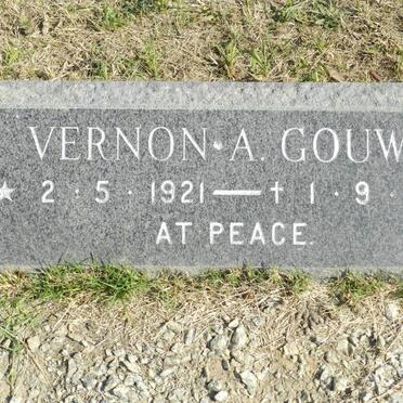 GOUWS Vernon A. 1921-1976