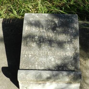 GOWAR Elizabeth nee MAYTHAM 1864-1952