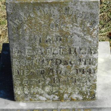 GILLMER Mary M.E. 1940-1941