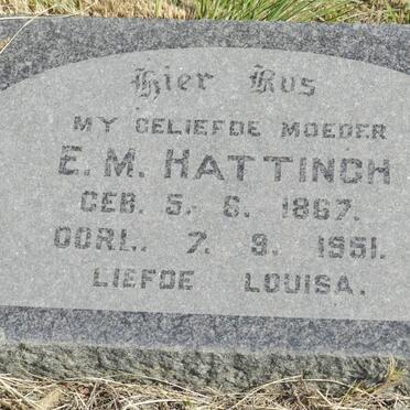 HATTINGH E.M. 1867-1951
