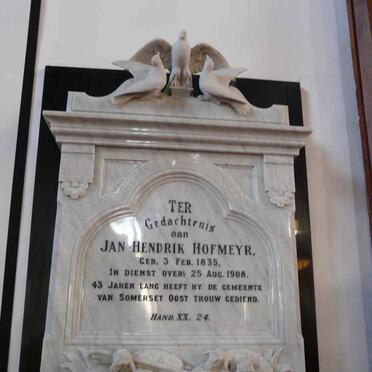 HOFMEYR Jan Hendrik 1835-1908