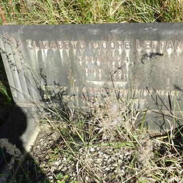 LEPPAN Elizabeth Moore 1874-1931