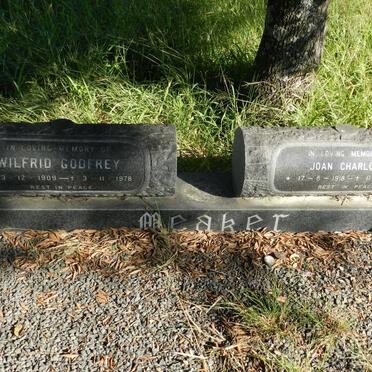 MEAKER Wilfred Godfrey 1909-1978 &amp; Joan Charlotte 1918-2003