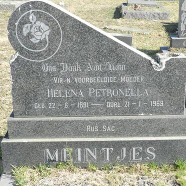 MEINTJES Helena Petronella 1891-1969
