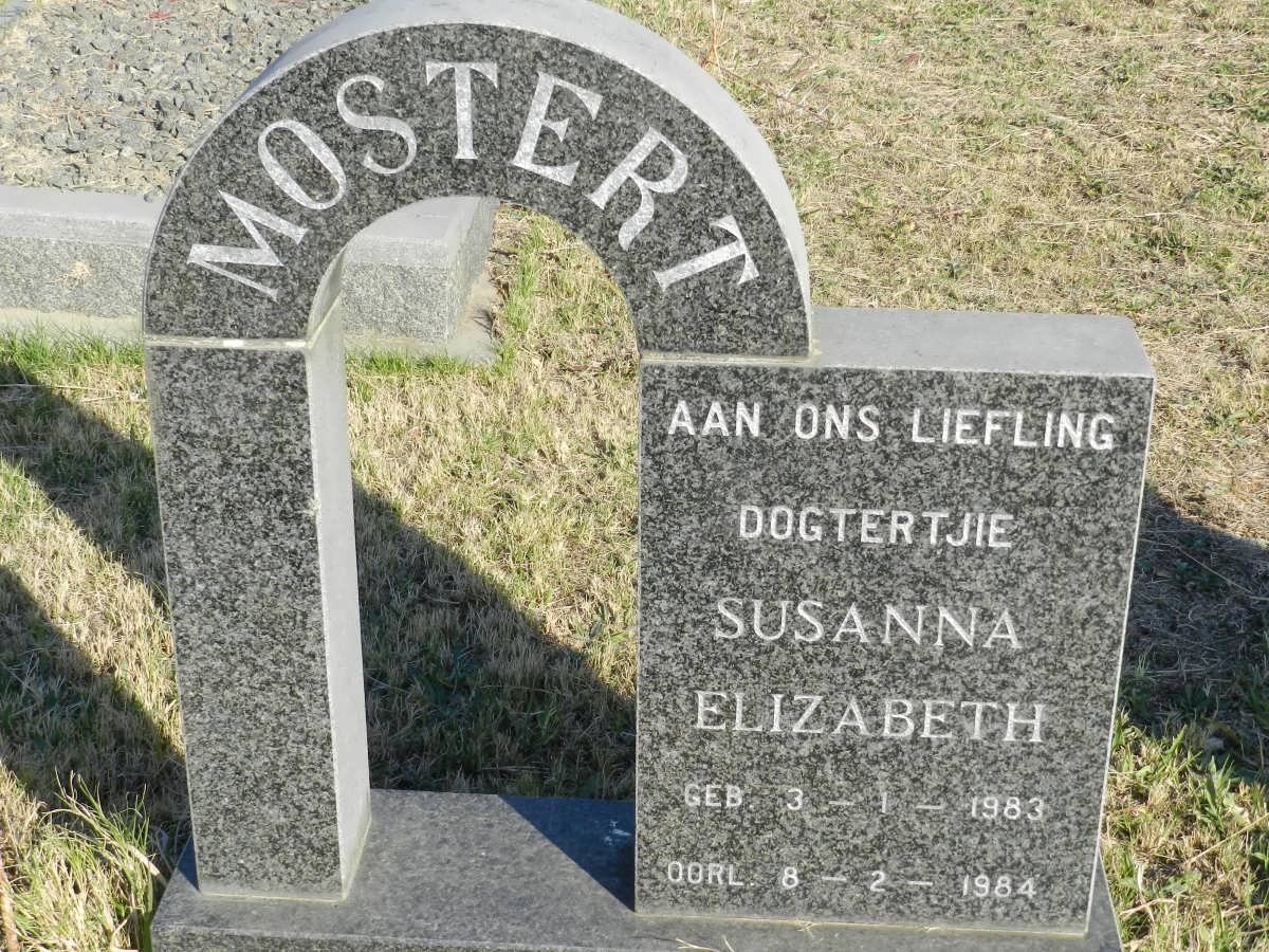 MOSTERT Susanna Elizabeth 1983-1984