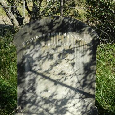 PIETERSEN Wilhelmina Dorothea nee DE KLERK 1879-1919