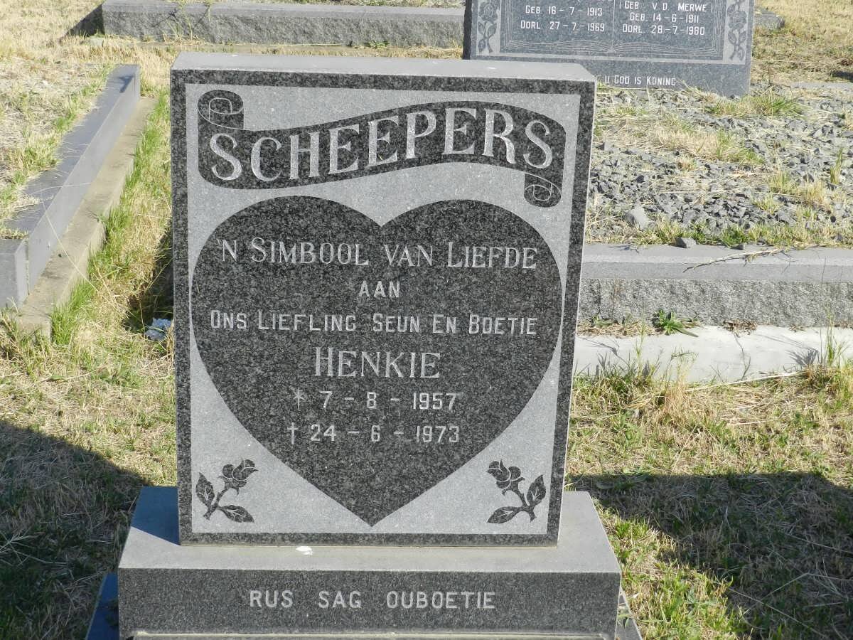 SCHEEPERS Henkie 1957-1973