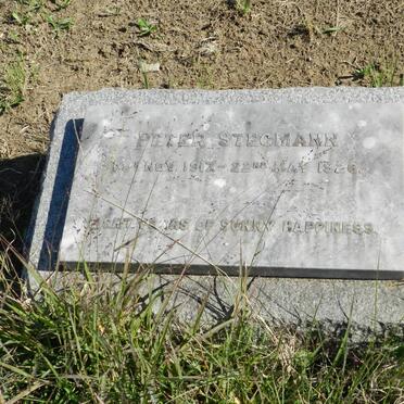 STEGMANN Peter 1917-1926