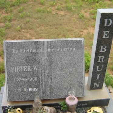 BRUIN Pieter W., de 1936-1999
