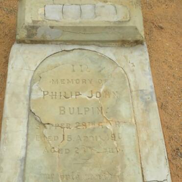 BULPIN Philip John -190?