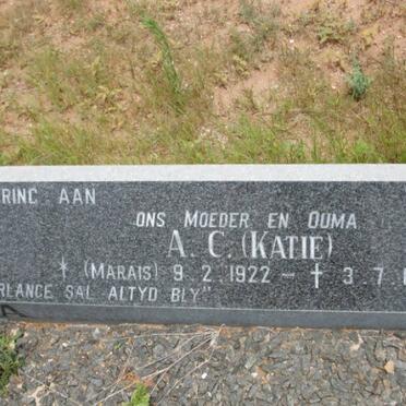 BOTHA C.R. 1916-1984 &amp; A.C. MARAIS 1922-1977