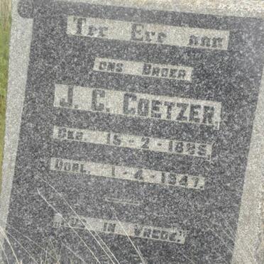 COETZER J.C. 1885-1947