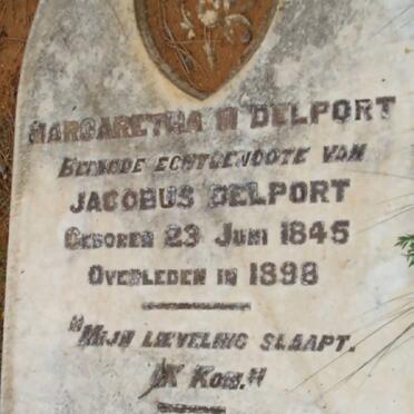 DELPORT Margaretha M. 1945-1898