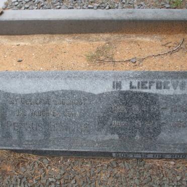 GROBLER Petrus Hendrik 1875-196? &amp; C.A. VENTER 18?2-1987