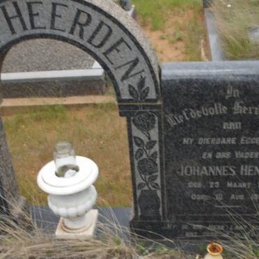 HEERDEN Johannes Hendrik, van 1911-1961 