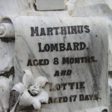 LOMBARD Marthinus :: LOMBARD Lottie