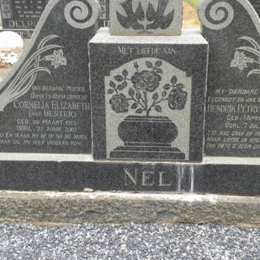 NEL Hendrik Petrus 1908-1959 &amp; Cornelia Elizabeth BESTER 1913-2007