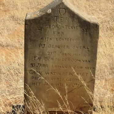 OLIVIER P.J. 1858-1903