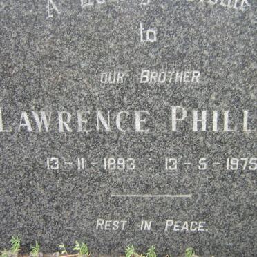 PHILLIPS Lawrence 1893-1975
