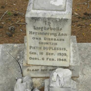 PLESSIS Pietie, du 1939-1940