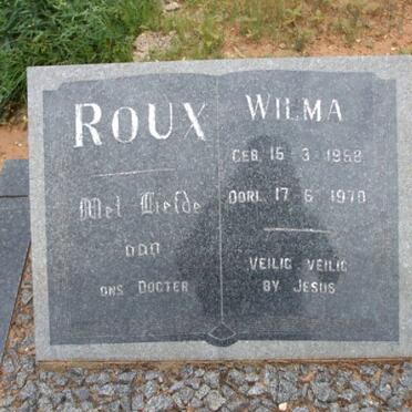ROUX Wilma 1958-1970