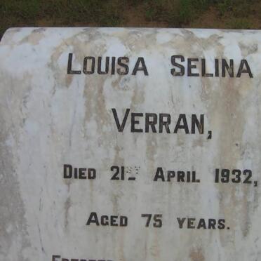 VERRAN Louisa Selina -1932