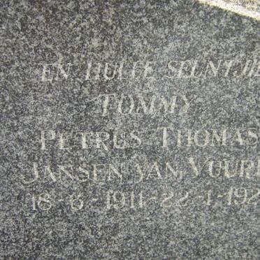 VUUREN Jansen van :: PIETERSEN