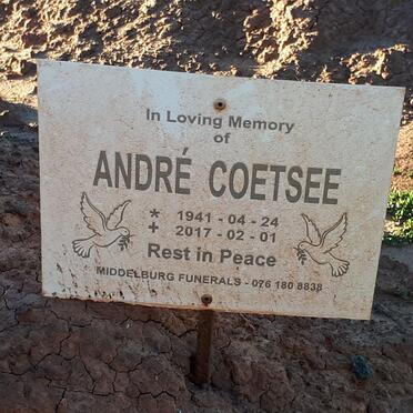 COETSEE André 1941-2017