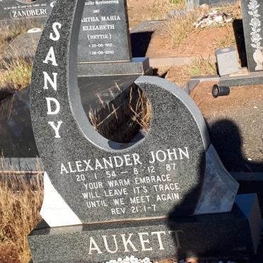 AUKETT Alexander John 1954-1987