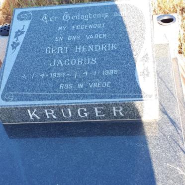 KRUGER Gert Hendrik Jacobus 1954-1998