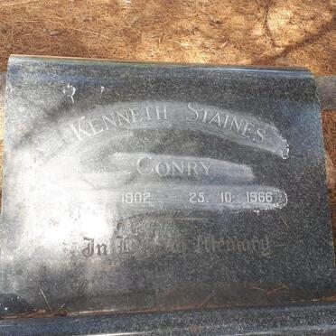 CONRY Kenneth Staines 1902-1966