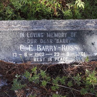 ROSS C.E., BARRY 1902-1961