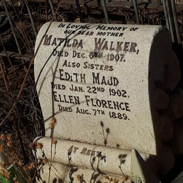 WALKER Matilda -1907 :: ? Edith Maud -1902 :: ? Ellen Florence -1889