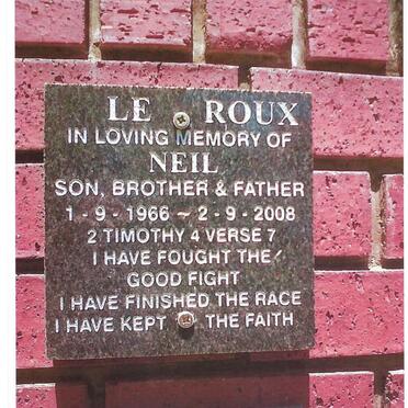 ROUX Neil, le 1966-2008