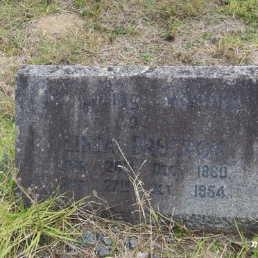 BRECKON Linda 1860-1954