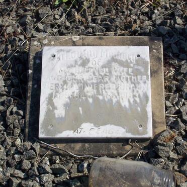 BRAUN Beryl Winifred 1940-1983