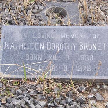 BRUNETTE Kathleen Dorothy 1890-1978