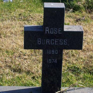BURGESS Rose 1890-1974